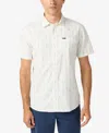O'neill Seafaring Ikat Short Sleeve Cotton Button-up Shirt In White