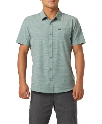 O'neill Men's Short-sleeve Button-up Shirt In Green