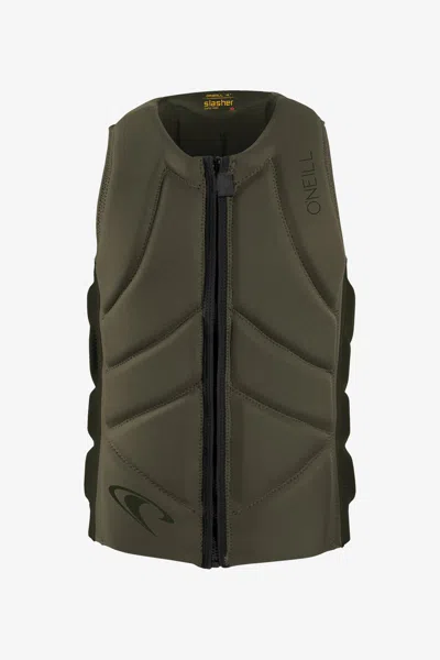 O'neill Men's Slasher Comp Vest In Green