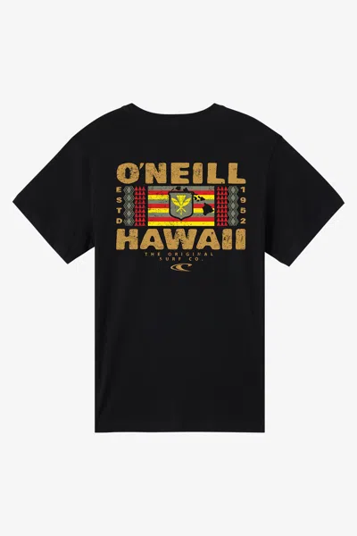 O'neill Men's Stacker Hawaii Classic T-shirt In Black
