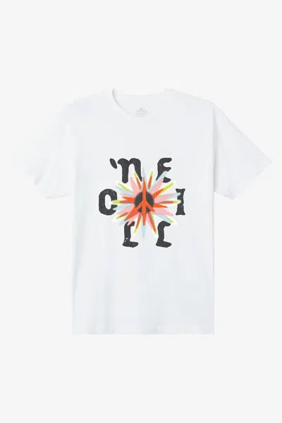 O'neill Men's Sun Blast Classic T-shirt In White