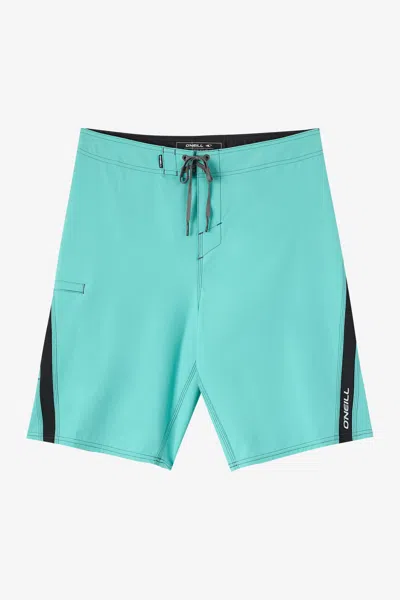 O'neill Men's Superfreak Solid 21" Board Shorts In Green