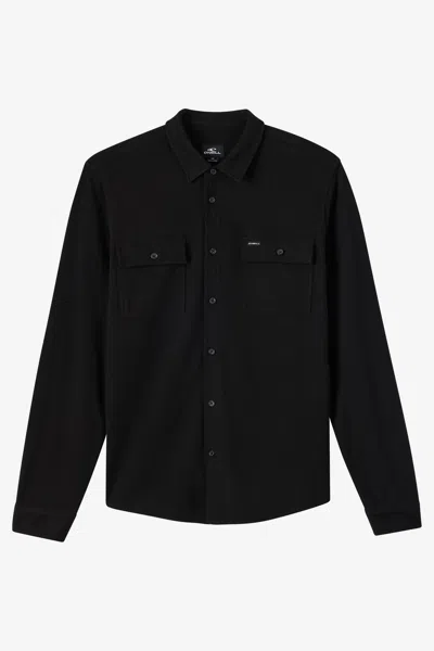 O'neill Men's Sutton Solid Long Sleeve Shirt In Multi