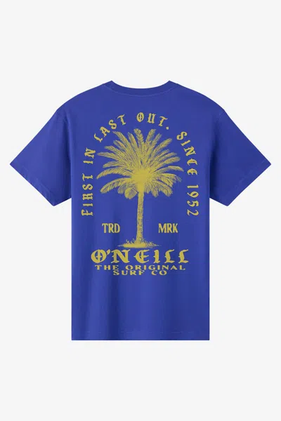 O'neill Men's Tag Line Classic T-shirt In Blue