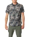 O'neill Men's Terrace Short Sleeve Standard Shirt In Gray