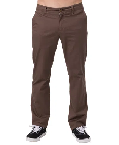 O'neill Men's Transporter Stretch Regular-fit Chino Cotton-blend Pants In Chocolate Chip