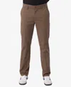 O'neill Transporter Flat Front Stretch Cotton Chinos In Chocolate Chip