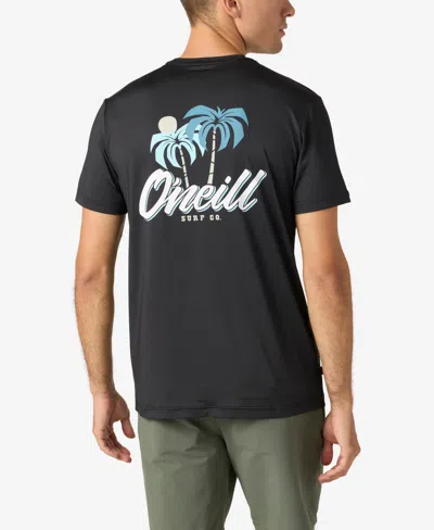 O'neill Men's Traveler Upf Short Sleeve T-shirt In Black