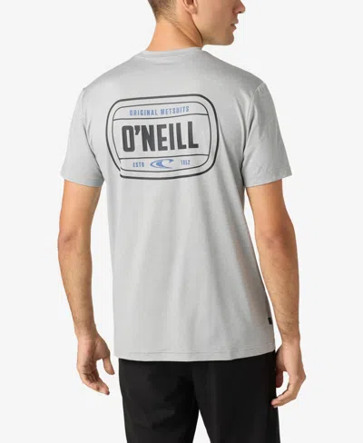 O'neill Men's Traveler Upf Tee In Heather Gray