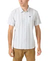 O'neill Men's Traveler Upf Traverse Short Sleeve Standard Shirt In White