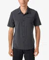 O'neill Men's Trvlr Upf T Standard Short Sleeve Woven Shirt In Black