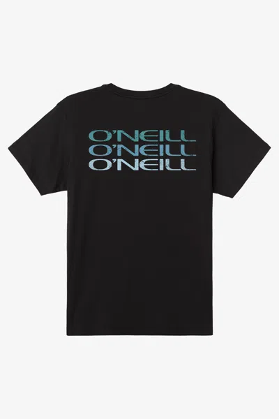 O'neill Men's Triple Stack Standard Fit T-shirt In Black