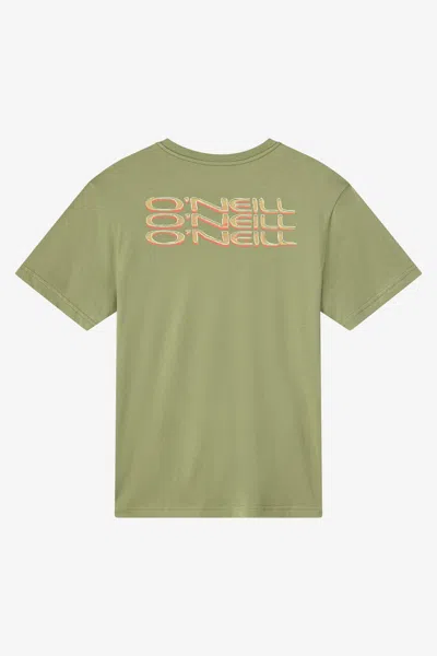 O'neill Men's Triple Stretch Classic T-shirt In Green