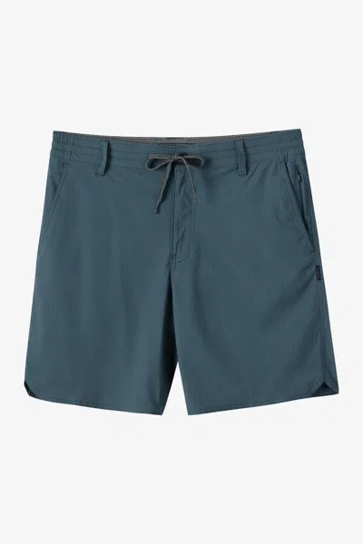 O'neill Men's Trvlr Halfback 18" Hybrid Shorts In Blue