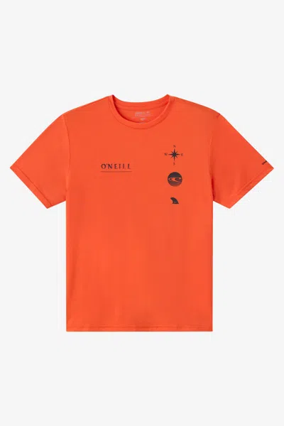 O'neill Men's Trvlr Pass T-shirt In Multi