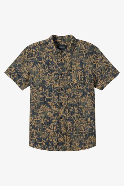 O'neill Men's Trvlr Perforated Printed Standard Fit Shirt In Multi