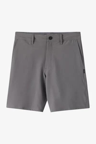O'neill Men's Trvlr Recon 18" Hybrid Shorts In Gray