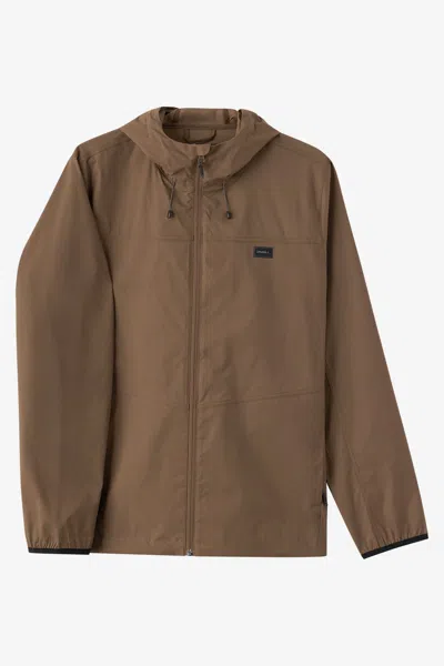 O'neill Men's Trvlr Stretch Jacket In Brown