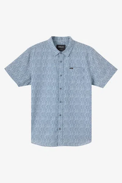 O'neill Men's Trvlr Upf Standard Fit Shirt In Blue