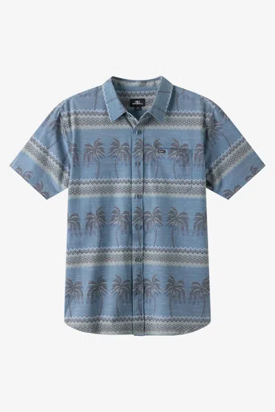 O'neill Men's Upf Slub Standard Fit Shirt In Midnight Navy