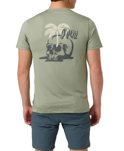 O'neill Men's Wavez Upf T-shirt In Green