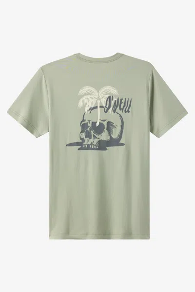 O'neill Men's Wavez Upf T-shirt In Green