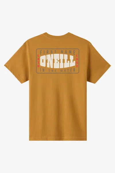 O'neill Men's Western Classic T-shirt In Brown