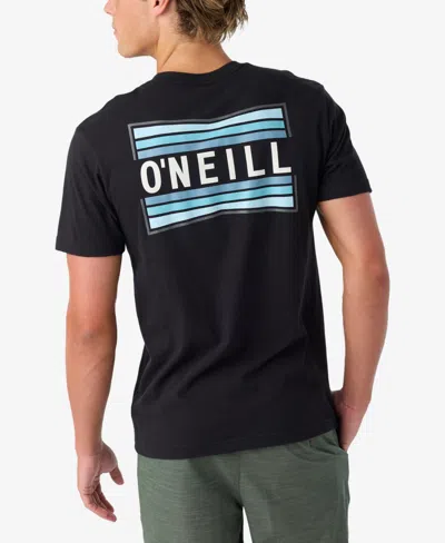 O'neill Men's Working Stiff Graphic Tees In Black