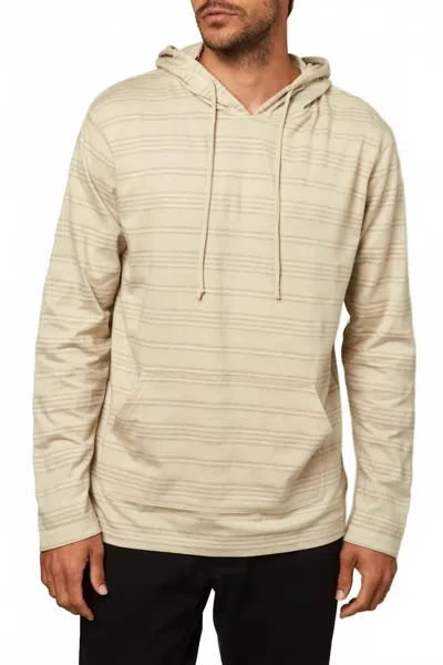 O'neill Method Pullover Hoodie In Khaki In Green