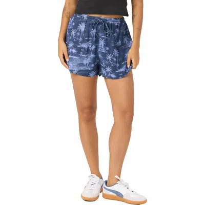 O'neill Millie Tropical Scene Shorts In Blue