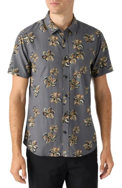 O'neill Oasis Eco Modern Standard Shirt In Graphite 2