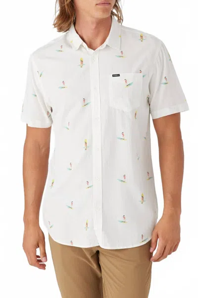 O'neill Oasis Eco Standard Fit Shirt In White