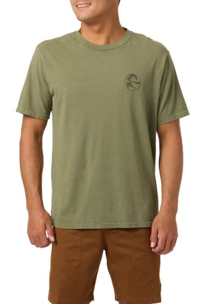 O'neill Og '60s Ad Graphic T-shirt In Green