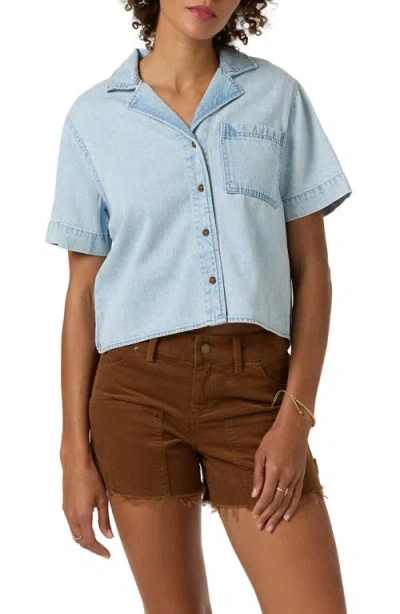 O'neill Og Channing Denim Camp Shirt In Blue