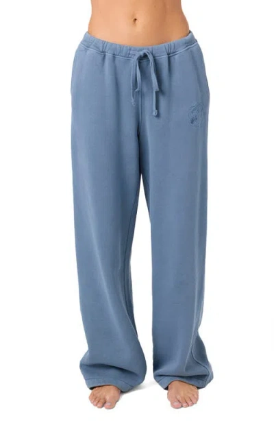 O'neill Og Circle Surfer Wide Leg Sweatpants In Blue