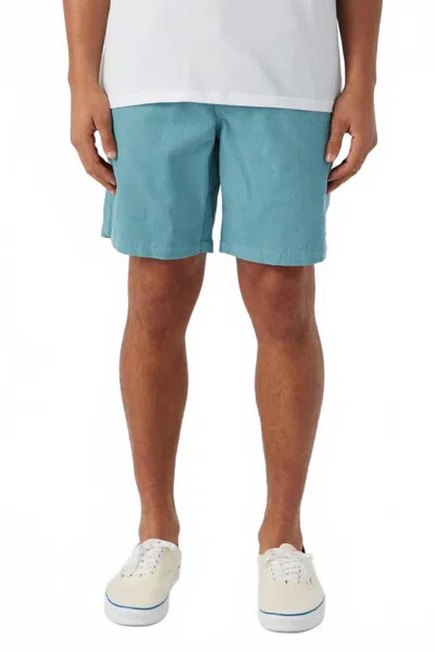 O'neill Og Cord Shorts In Scrub Blue In Green
