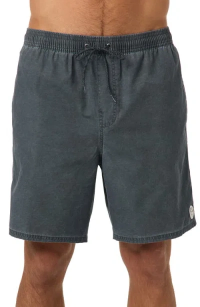 O'neill Og Fader Drawstring Board Shorts In Gray