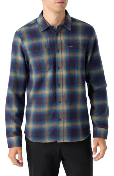 O'neill Men's Originals Jonez Flannel Shirt In Tan