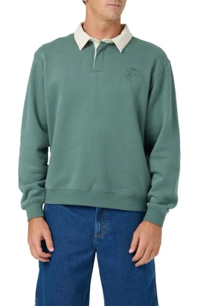 O'neill Og Long Sleeve Fleece Rugby Shirt In Multi