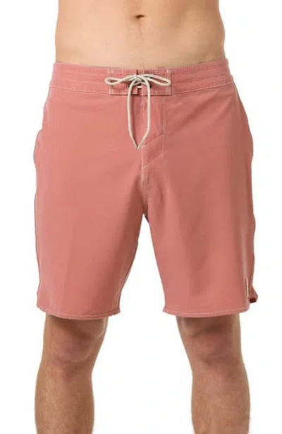 O'neill Og Pigment Scallop Board Shorts In Pink