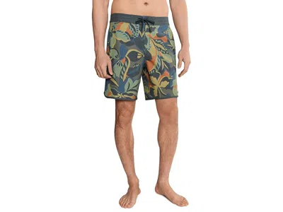 O'neill Og Print Scallop 18" Boardshorts In Gray