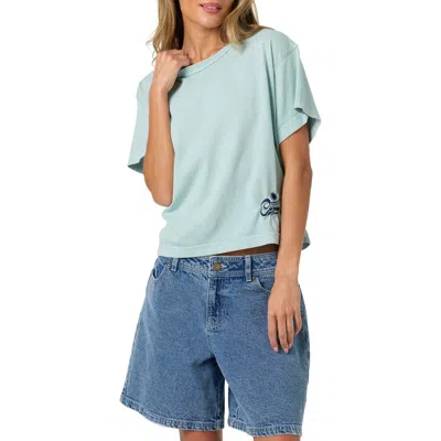 O'neill Og Radical Sun Boxy Graphic Tee In Blue