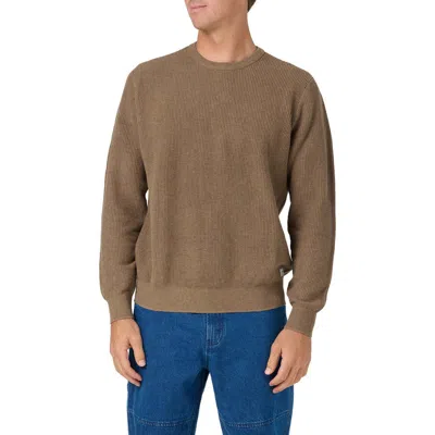 O'neill Og Roscoe Waffle Sweater In Brown