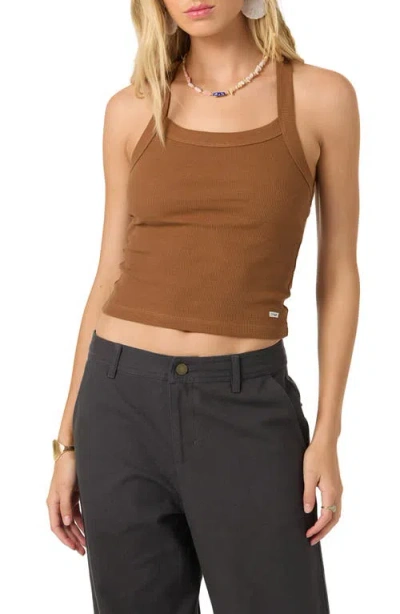 O'neill Og Sailor Racerback Tank In Brown