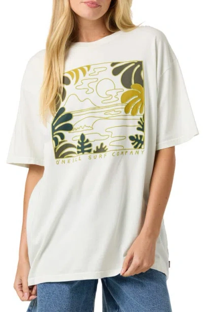 O'neill Og Scape Oversized Graphic Tee In Multi