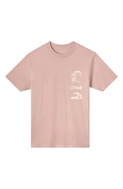 O'neill Og Shaper Cotton Graphic T-shirt In Pink