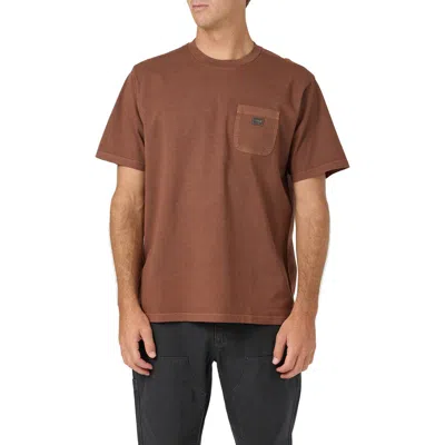 O'neill Og Short Sleeve Pocket T-shirt In Brown