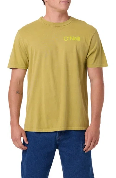 O'neill Og Surfer Vintage Graphic T-shirt In Brown