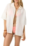 O'neill Olivia Eyelet Cover-up Shirt