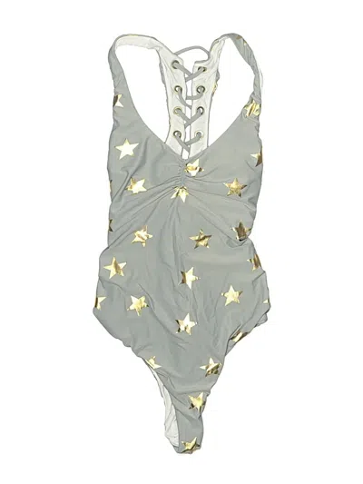 Pre-owned O'neill One Piece Swimsuit In Gray